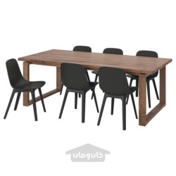 میز و 6 عدد صندلی ایکیا مدل IKEA MÖRBYLÅNGA