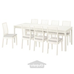 میز و 8 عدد صندلی ایکیا مدل IKEA EKEDALEN / EKEDALEN