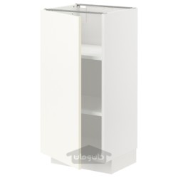 کابینت کف با قفسه ایکیا مدل IKEA METOD رنگ سفید