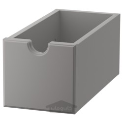 جعبه ایکیا مدل IKEA TORNVIKEN رنگ خاکستری