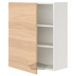 کابینت دیواری با 2 قفسه/درب ایکیا مدل IKEA ENHET رنگ اثر بلوط اینهت