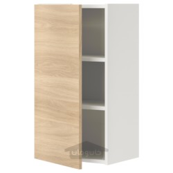 کابینت دیواری با 2 قفسه/درب ایکیا مدل IKEA ENHET رنگ اثر بلوط اینهت
