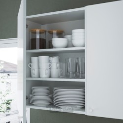 کابینت دیواری با 2 قفسه ایکیا مدل IKEA ENHET رنگ سفید