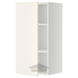 کمد دیواری با قفسه ایکیا مدل IKEA METOD رنگ سفید