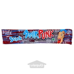پاستیل ترش رشته ای سور پانک با طعم کولا 50 گرم  Sour Punk