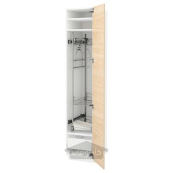 کابینت بلند با تمیز کردن داخلی ایکیا مدل IKEA METOD / MAXIMERA رنگ سفید