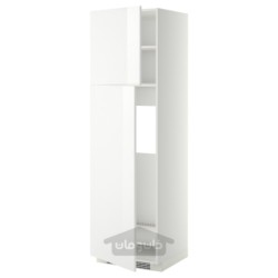 کابینت بلند برای یخچال با 2 درب ایکیا مدل IKEA METOD رنگ سفید
