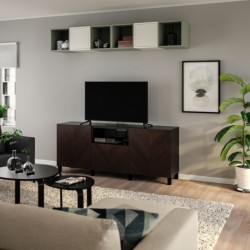 ترکیب کابینت برای تلویزیون ایکیا مدل IKEA BESTÅ / EKET