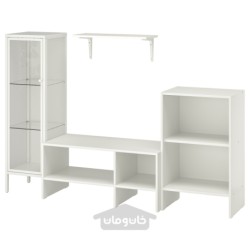 ترکیب ذخیره سازی تلویزیون ایکیا مدل IKEA BAGGEBO
