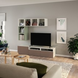 ترکیب کابینت برای تلویزیون ایکیا مدل IKEA BESTÅ / EKET