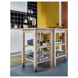 ترولی آشپزخانه ایکیا مدل IKEA BEKVÄM
