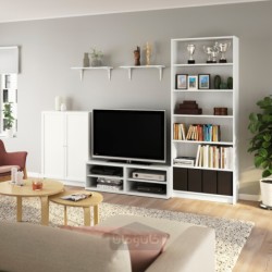 ترکیب ذخیره سازی تلویزیون ایکیا مدل IKEA BILLY / BESTÅ