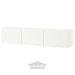 میز تلویزیون با درب ایکیا مدل IKEA BESTÅ رنگ سفید/ سفید لاپویکن