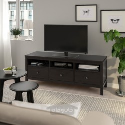 میز تلویزیون ایکیا مدل IKEA HEMNES رنگ سیاه قهوه ای