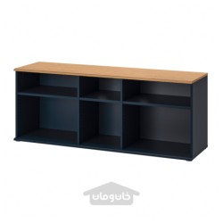 میز تلویزیون ایکیا مدل IKEA SKRUVBY رنگ مشکی-آبی
