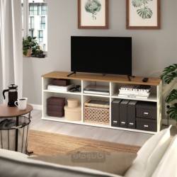 میز تلویزیون ایکیا مدل IKEA SKRUVBY رنگ سفید