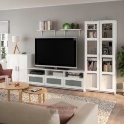 ترکیب ذخیره سازی تلویزیون ایکیا مدل IKEA BRIMNES / BURHULT