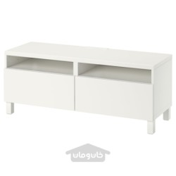 میز تلویزیون با کشو ایکیا مدل IKEA BESTÅ رنگ سفید/لاپویکن/استابارپ