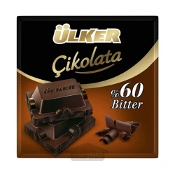 شکلات تلخ 60% 60 گرم اولکر ULKER