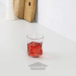 لیوان شیشه ای شفاف 300 سی سی ایکیا مدل IKEA PLANERA