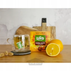 چای یربا میت با طعم دهنده نارنگی لوید 34 گرم Loyd