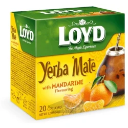 چای یربا میت با طعم دهنده نعنا، لمون گرس و لیمو لوید 34 گرم Loyd
