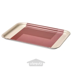 سینی طرح دار ایکیا 20×28 سانتی متر مدل IKEA RODKNOT