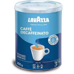 قهوه آسیاب شده بدون کافئین لاوازا دک کلاسیک برشته متوسط 250 گرم LAVAZZA