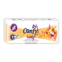 نوار بهداشتی بالدار کانفی لیدی 8 عددی Confy Lady