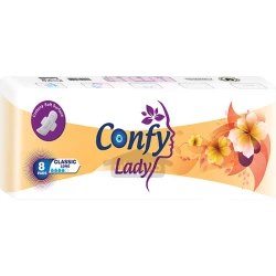 نوار بهداشتی بالدار کانفی لیدی 8 عددی Confy Lady