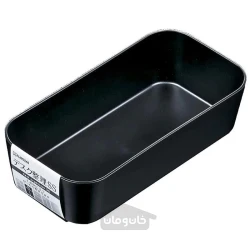 ظرف نظم دهنده میز مشکی سایز خیلی کوچک ساخت ژاپن