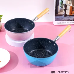 شیرجوش دسته چوبی اوه واو 18 سانتی متری OHWOW