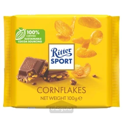شکلات شیری با کورن فلکس ریتر اسپورت 100 گرم Ritter SPORT