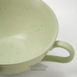 لیوان طرح نقطه/سبز روشن ایکیا 450 سی سی IKEA MOSSMAL