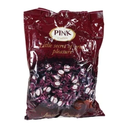 شکلات پذیرایی پینک با کرم فیلینگ ترافل قهوه 500 گرم PINK