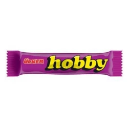شکلات شیری با روکش کاکائو و فندق هوبی اولکر 25 گرم ULKER hobby