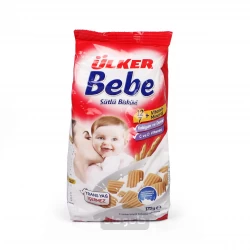 بیسکویت شیر ویتامینه اولکر ببو مخصوص کودکان 172 گرم Ulker Bebe