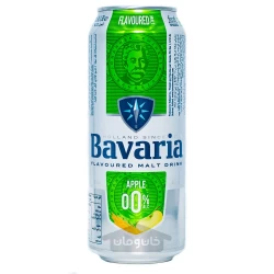 نوشیدنی مالت بدون الکل باواریا با طعم سیب 500 میلی لیتر Bavaria