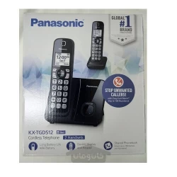 تلفن بیسیم دو گوشی پاناسونیک مدل Panasonic KX-TGD512