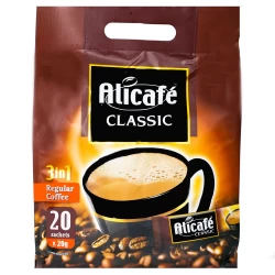 کافی میکس تردیشنال کلاسیک 3 در 1 علی کافه 20×20 گرم Alicafe