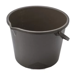 سطل ۱۰ لیتری رنگ قهوه ای (ساخت ژاپن)