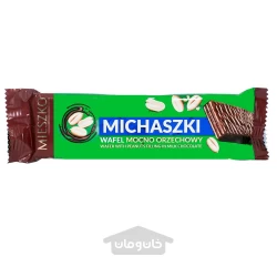ویفر میشکو با طعم شکلاتی و بادام زمینی 34 گرم Mieszko