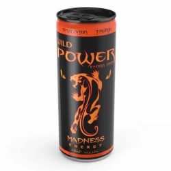 نوشیدنی انرژی زا وایلد پاور 250  میلی لیترWild power