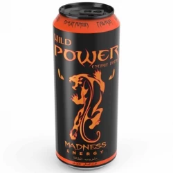نوشیدنی انرژی زا وایلد پاور 500 میلی لیتر WILD POWER