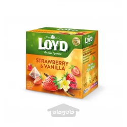 چای توت فرنگی و وانیل لوید 40 گرم Loyd