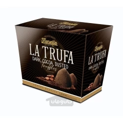 ترافل کاکائویی لا تروفا همراه با پودر کاکائو تلخ 200 گرم LA TRUFA