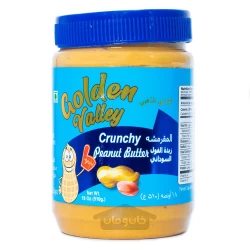 کره بادام زمینی کرانچی گلدن ولی 150 گرم Golden valley
