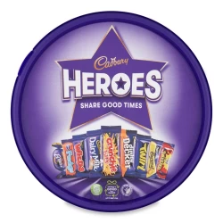 شکلات متنوع جعبه ای کدبری هیروز 600 گرم Cadbwry Heroes