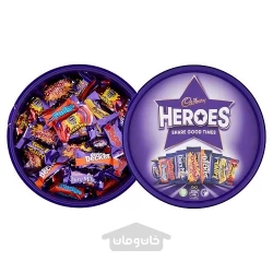 شکلات متنوع جعبه ای کدبری هیروز 600 گرم Cadbwry Heroes