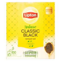 چای لیپتون طبیعت مشکی کلاسیک 180 گرم 100 عدد Lipton